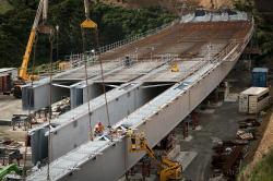 Transmission Gully bridge