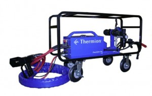 Thermion arc spray