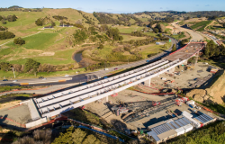 Puhoi viaduct bridge